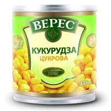  Кукуруза цукрова ж\б ТМ Верес 170г